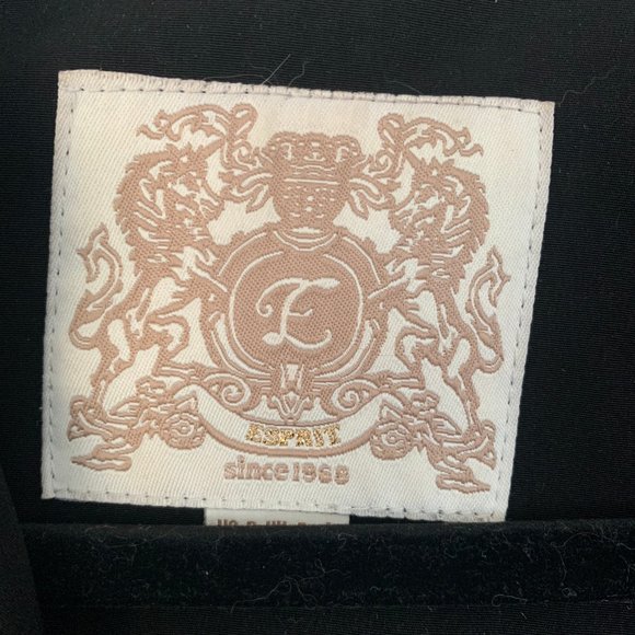 Black Espirit Trench Coat - Picture 3 of 3